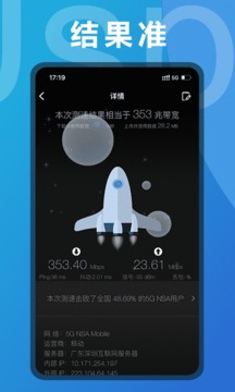 測網(wǎng)速截圖