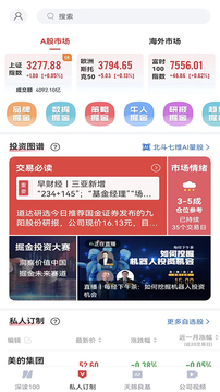 每日經(jīng)濟(jì)新聞截圖