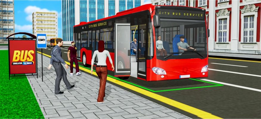 城市公交车模拟器截图1
