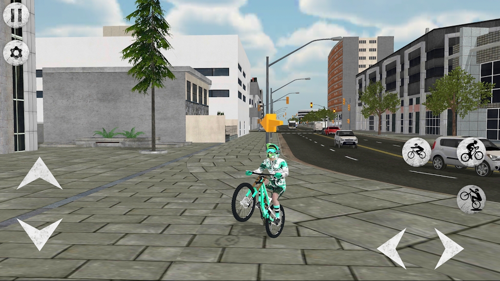 城市自行车模拟器截图3