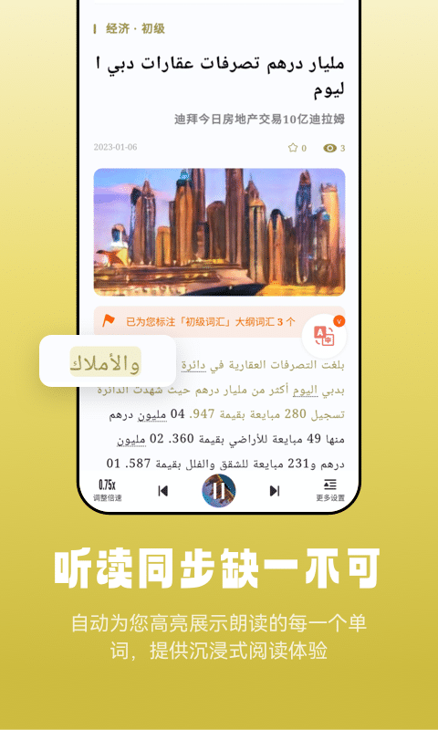 莱特阿拉伯语阅读听力v1.0.5截图4