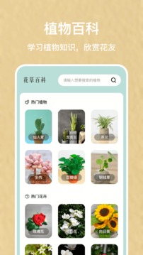 識(shí)別植物截圖