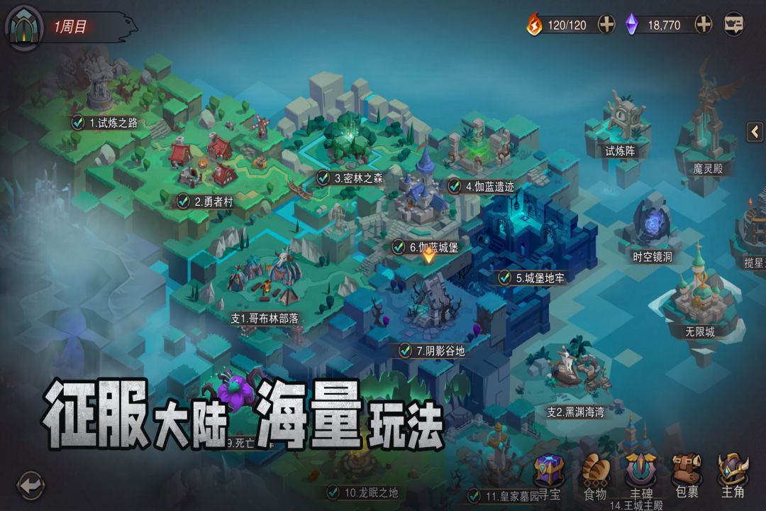 塞勒特大陸截圖預覽