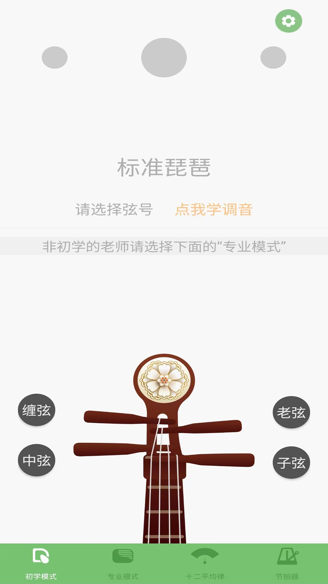 智能琵琶调音器v2.1截图4