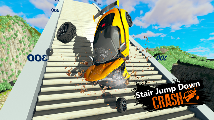 Car Crash Sim Death Stairs截图2