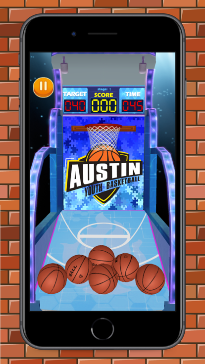 Mini Basket Basketball 3D截图3