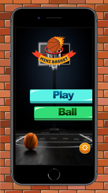 Mini Basket Basketball 3D截图4