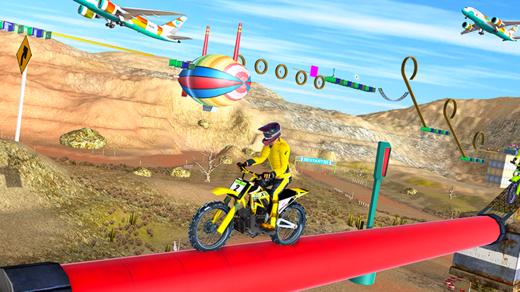 Real Stunt Bike Racing Pro截图2