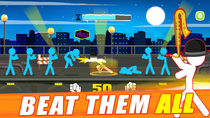 Stick Warrior  Action Game截图4