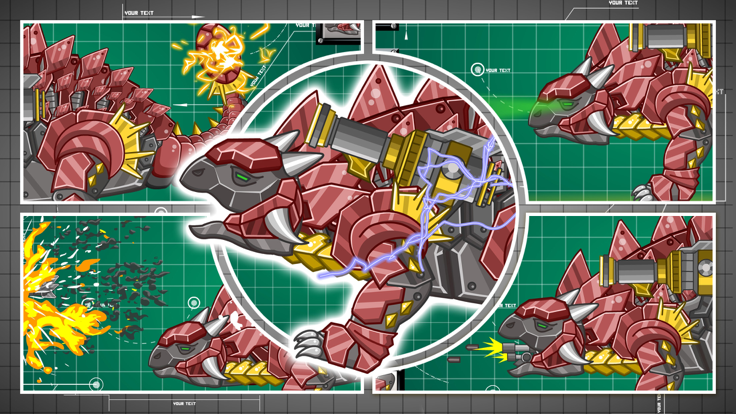 机械甲龙组装拼装恐龙玩具截图1