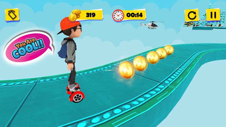 Hoverboard Surfers 3D截图1