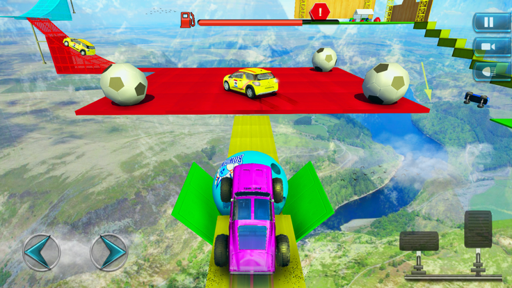 Impossible Ramp Driving Stunts截图3