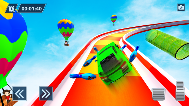 Real Racing Car Stunts 3D截图1