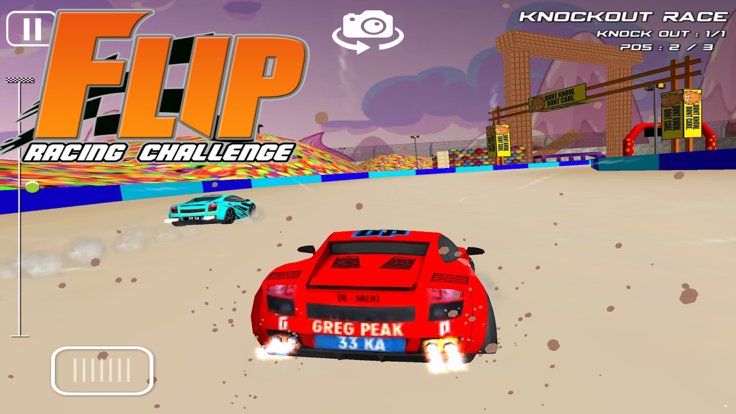 Flip Car Racing Challenge截图1