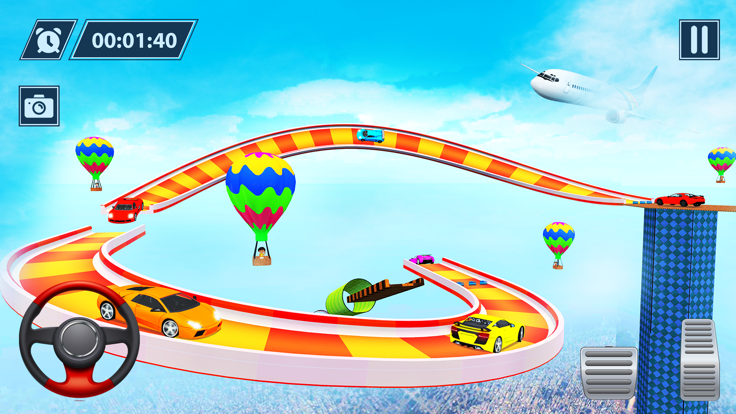 Real Racing Car Stunts 3D截图2