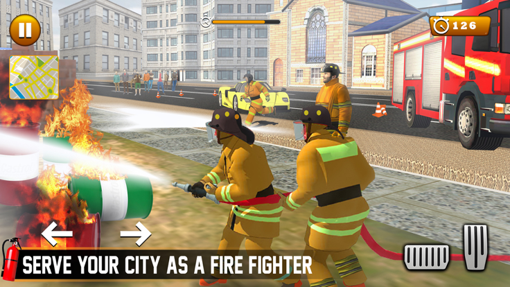 消防车救援 3D截图3