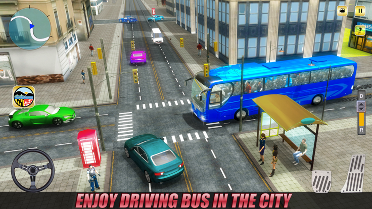 Liberty City Tourist Coach Bus截图4