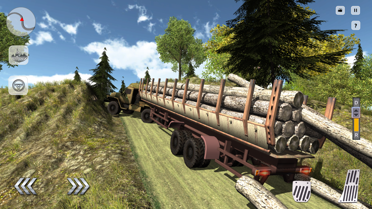 Offroad Cargo Truck Hill Drive截图2