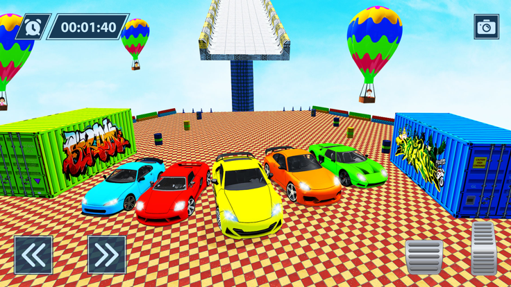 Real Racing Car Stunts 3D截图3