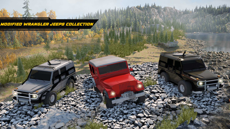 Offroad Jeep Hill Driving Game截图3