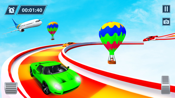Real Racing Car Stunts 3D截图5