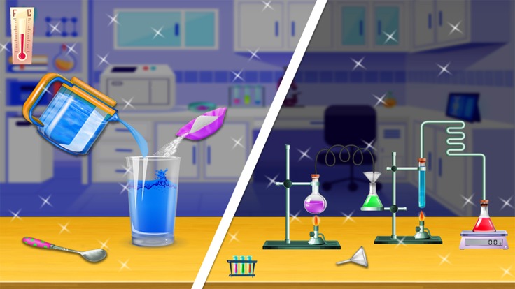 Science School Lab Experiment截图2