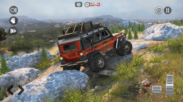 Offroad Jeep Hill Driving Game截图2