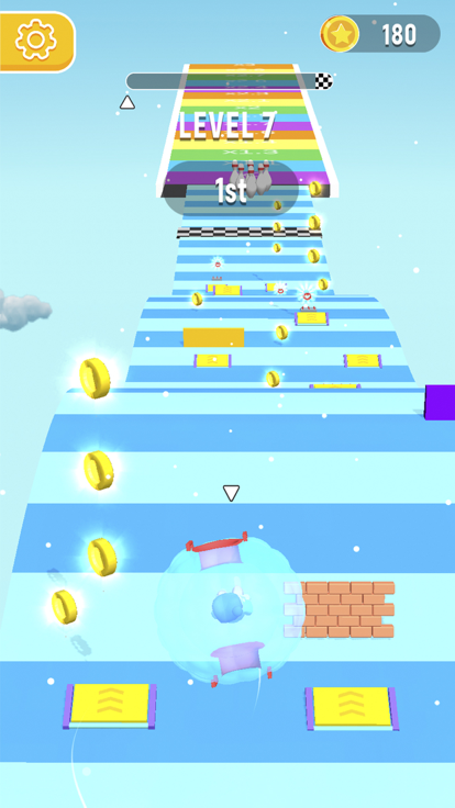 Giant Ball Hill Rolling 3D截图5