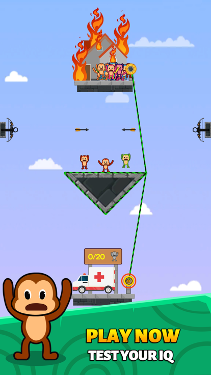 Monkey Rescue Puzzle截图3