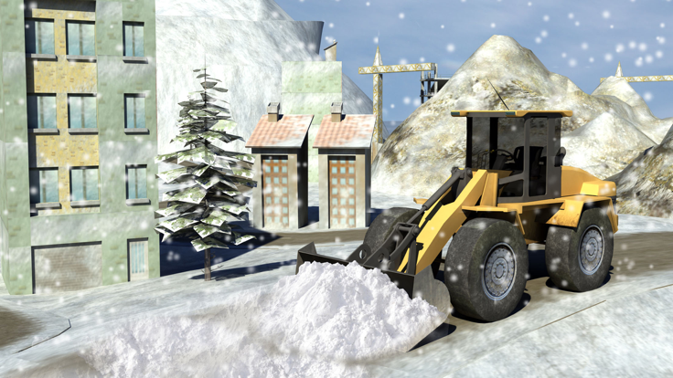 Snow Plow Truck game截图4