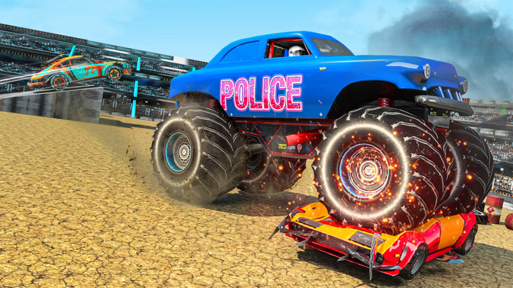 US Police Monster Truck Derby截图1