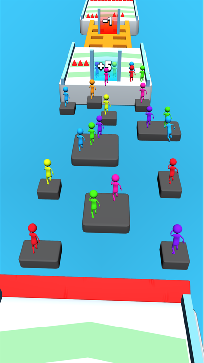 Stickman Run Race 3D Game截图3