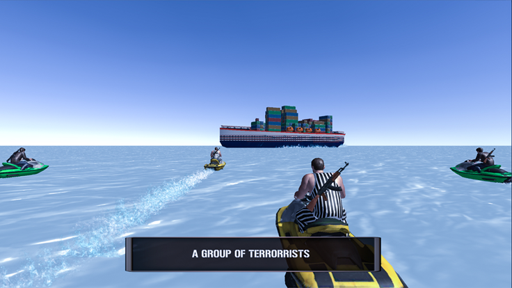 Rescue Hijack Cargo Ship 3D截图5