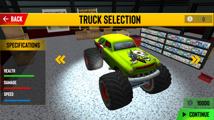 Monster Demolition truck Derby截图5