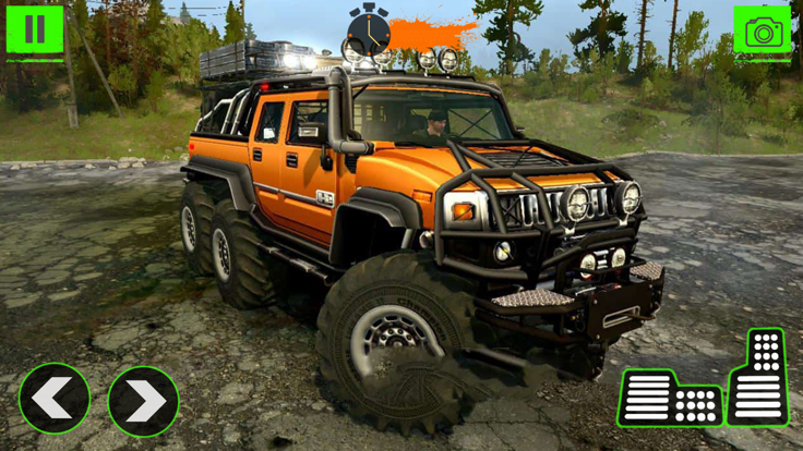 Off Road Jeep Driving Sim 3D截图2