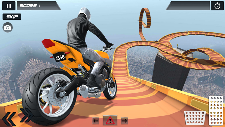 特技自行车超级坡道3D截图4