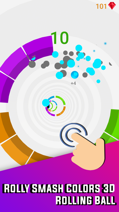 Rolly Smash Colors 3D截图2