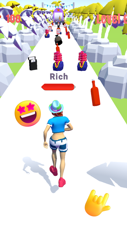 Hy Island Run 3D Game截图4