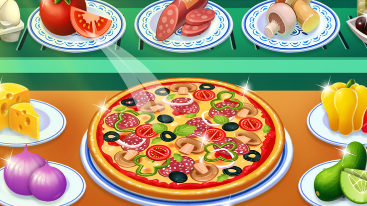 Pizza Maker Cooking Games 3D截图1