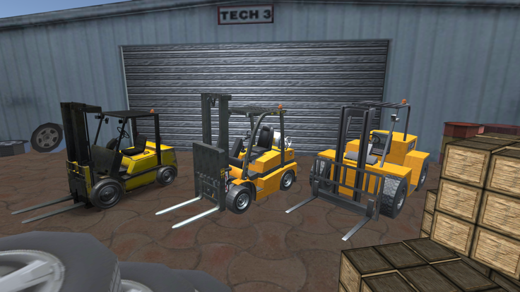 Forklift Simulator 2021截图2