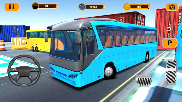 Bus Parking Simulator Real Driver 2017截图3