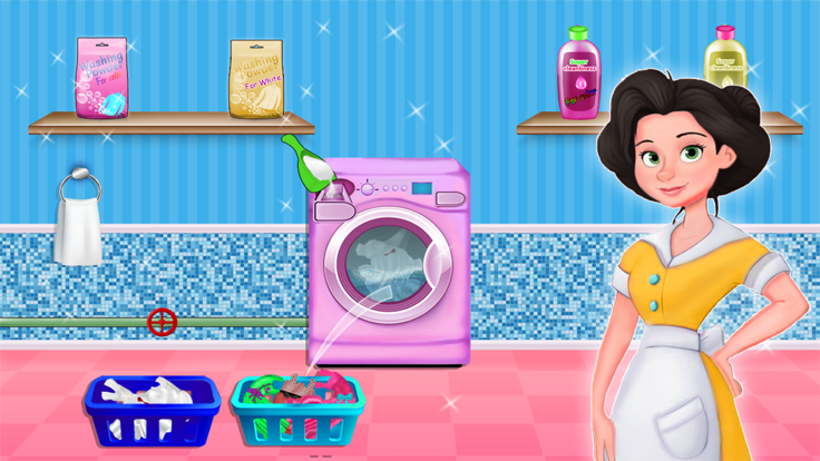 Laundry Clothes Washing截图3