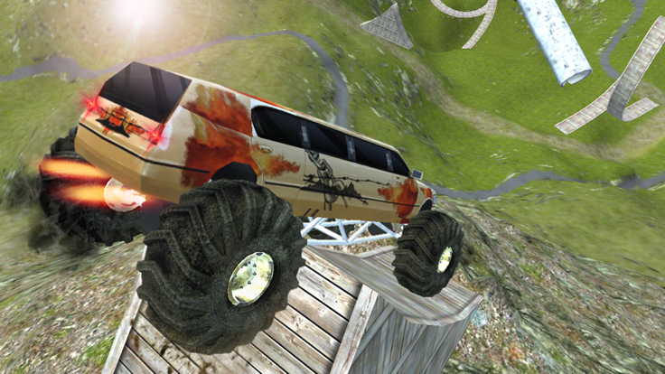 Offroad Limousine Car Driving 3D截图2