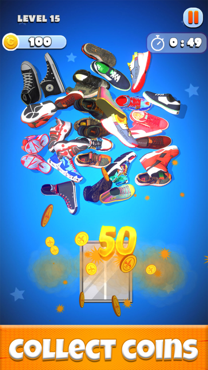 Sneaker Sort Puzzle Game截图3