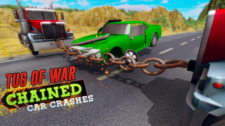 Chained Car Crash Beam Driving截图3