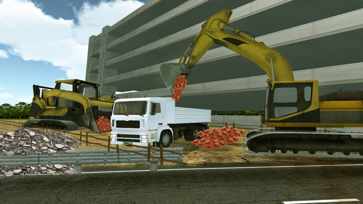 Real City Crane excavator operator simulator截图4