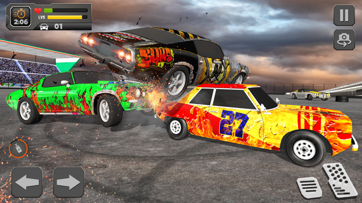 Derby Car Crash Stunt Racing截图2