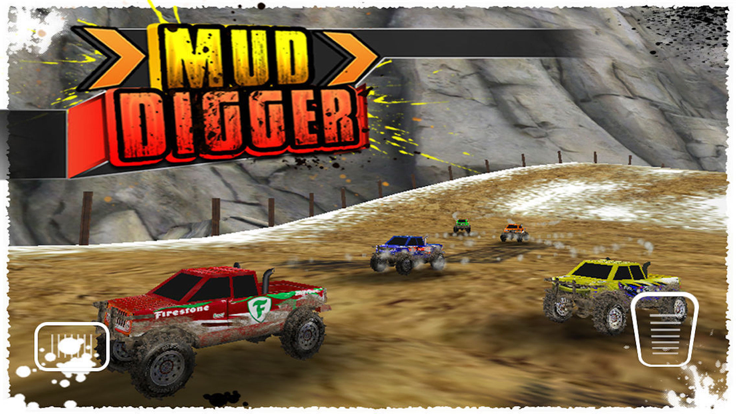 Mud Digger Simulator Racing截图2