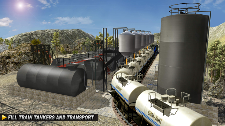 Oil Tanker TRAIN Transporter截图4