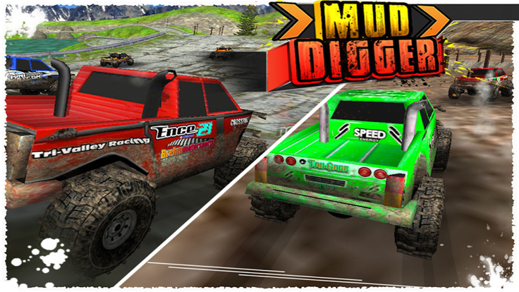 Mud Digger Simulator Racing截图5